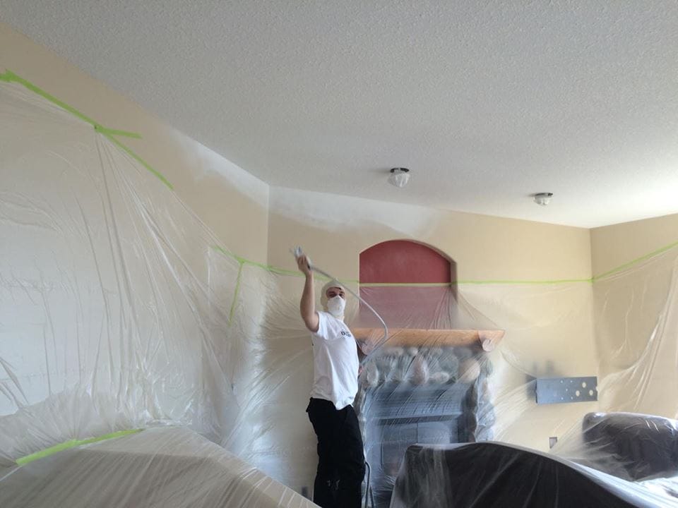 Textured Ceiling Removal Repair Replacement Painters